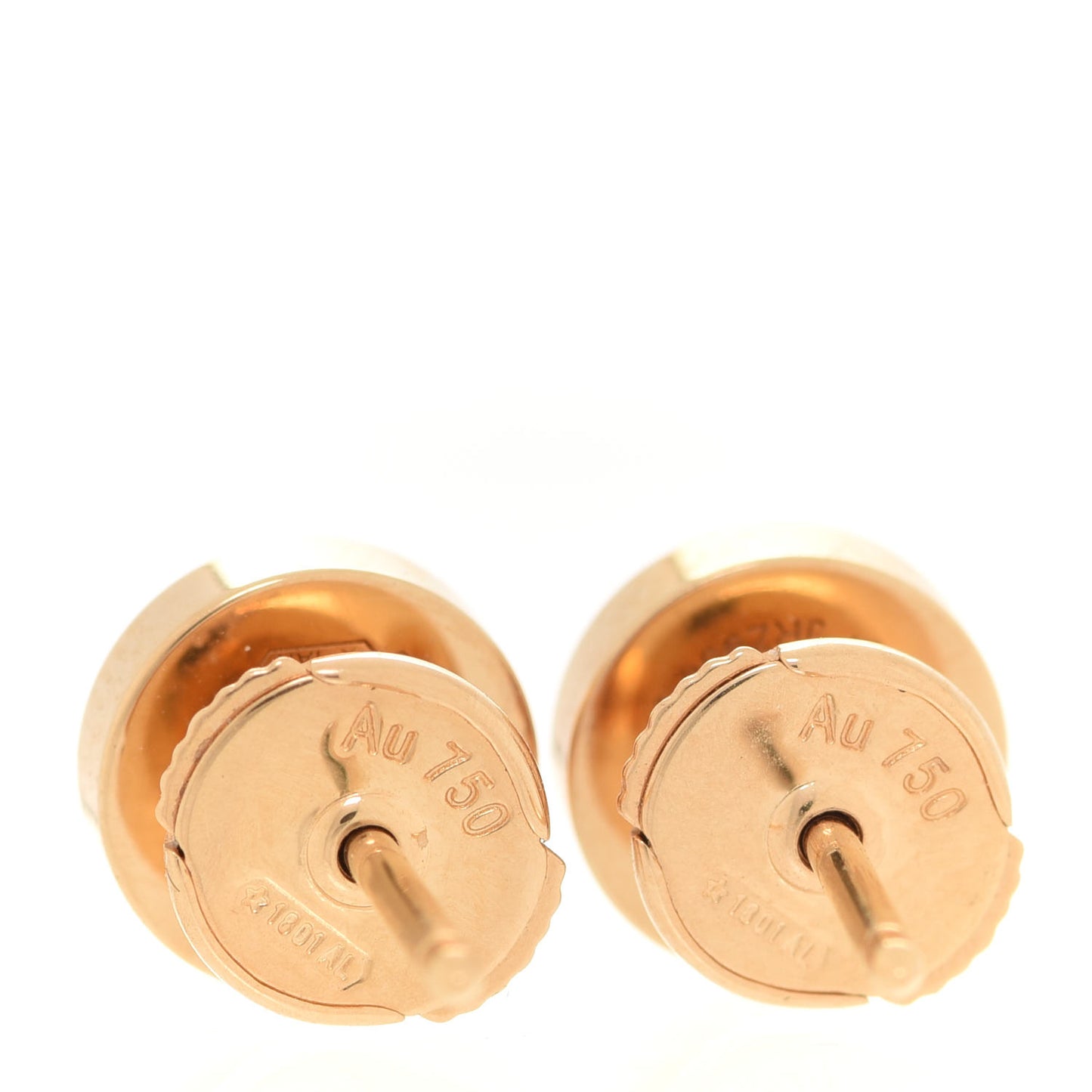 18K Yellow Gold LOVE Earrings