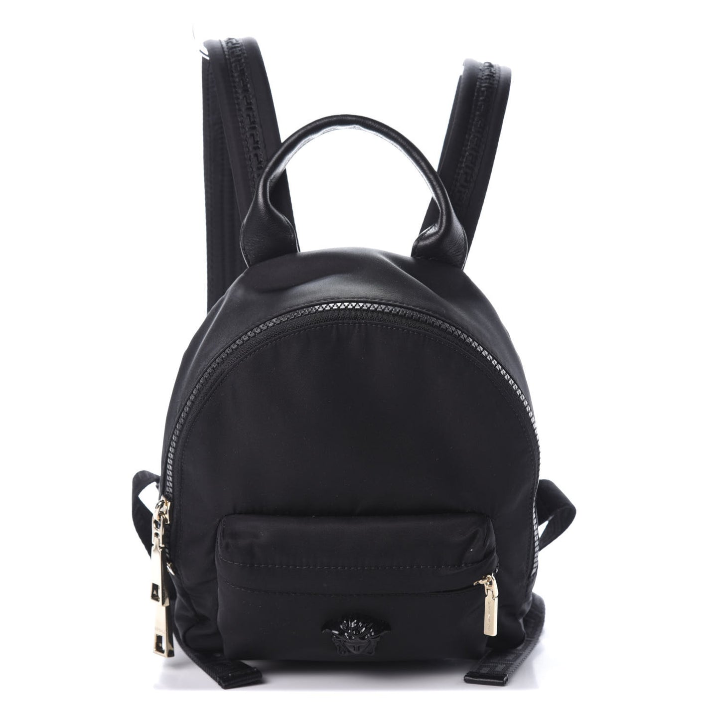 Nylon Mini Palazzo Backpack Black