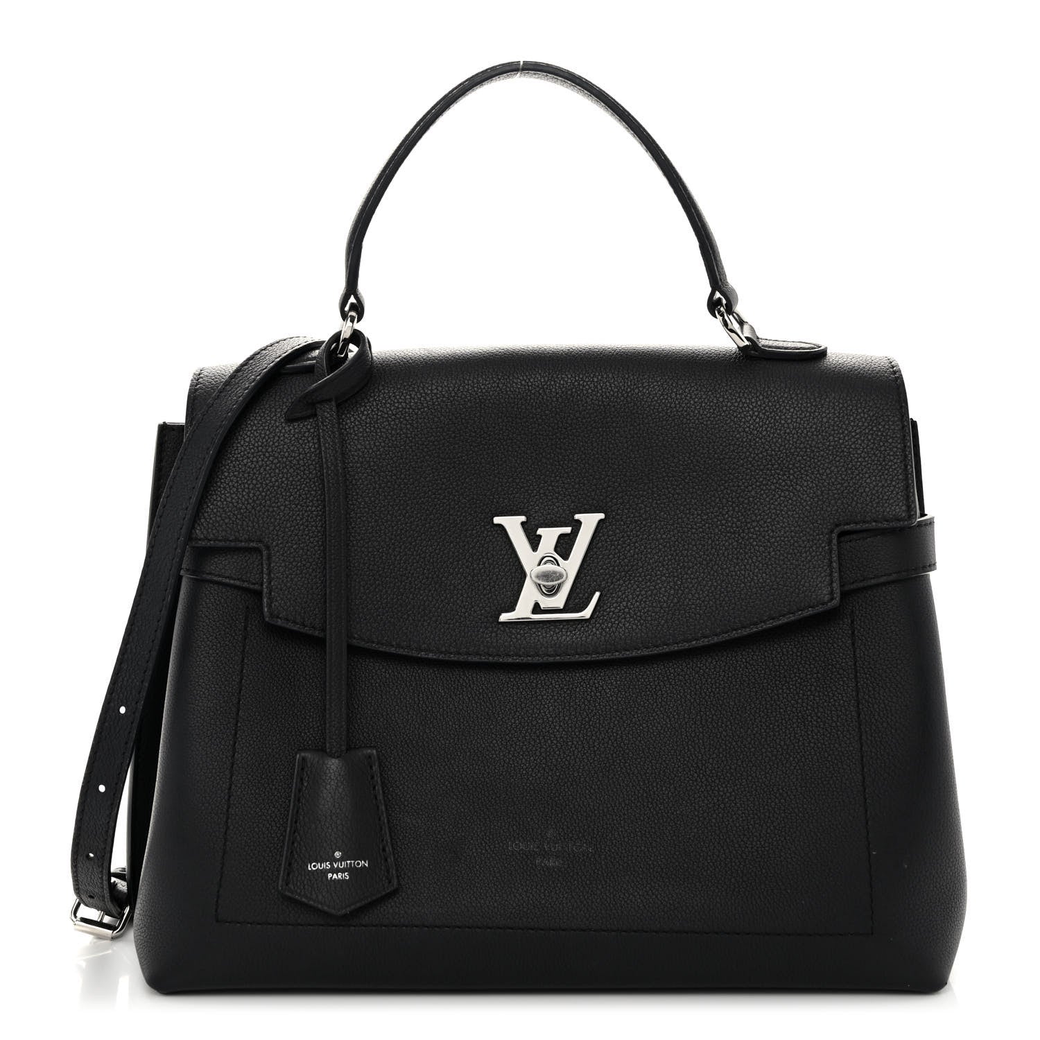 Louis Vuitton Calfskin Lockme Ever Black 1 of 9