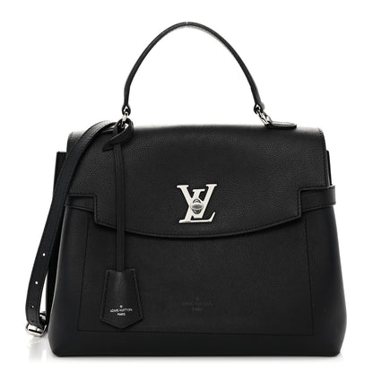 Louis Vuitton Calfskin Lockme Ever Black 1 of 9