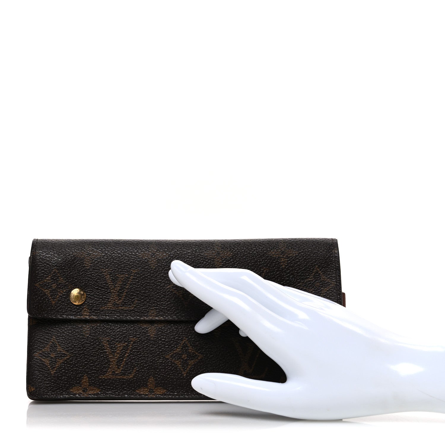 Louis Vuitton Monogram Portefeuille Long Modulable Wallet 2 of 7