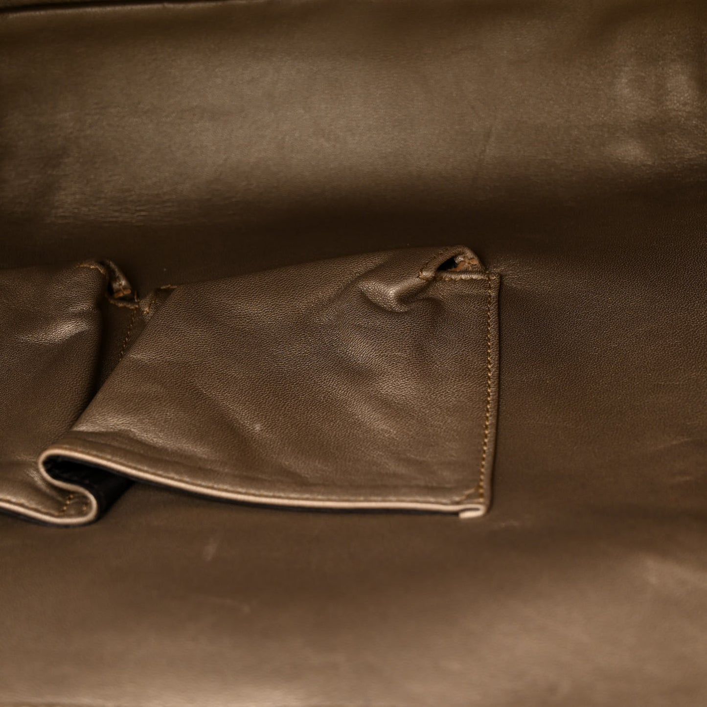 Metallic Snakeskin Medium 1973 Top Handle Satchel Gold