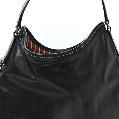 Gucci Calfskin Medium New Britt Hobo Black 8 of 11