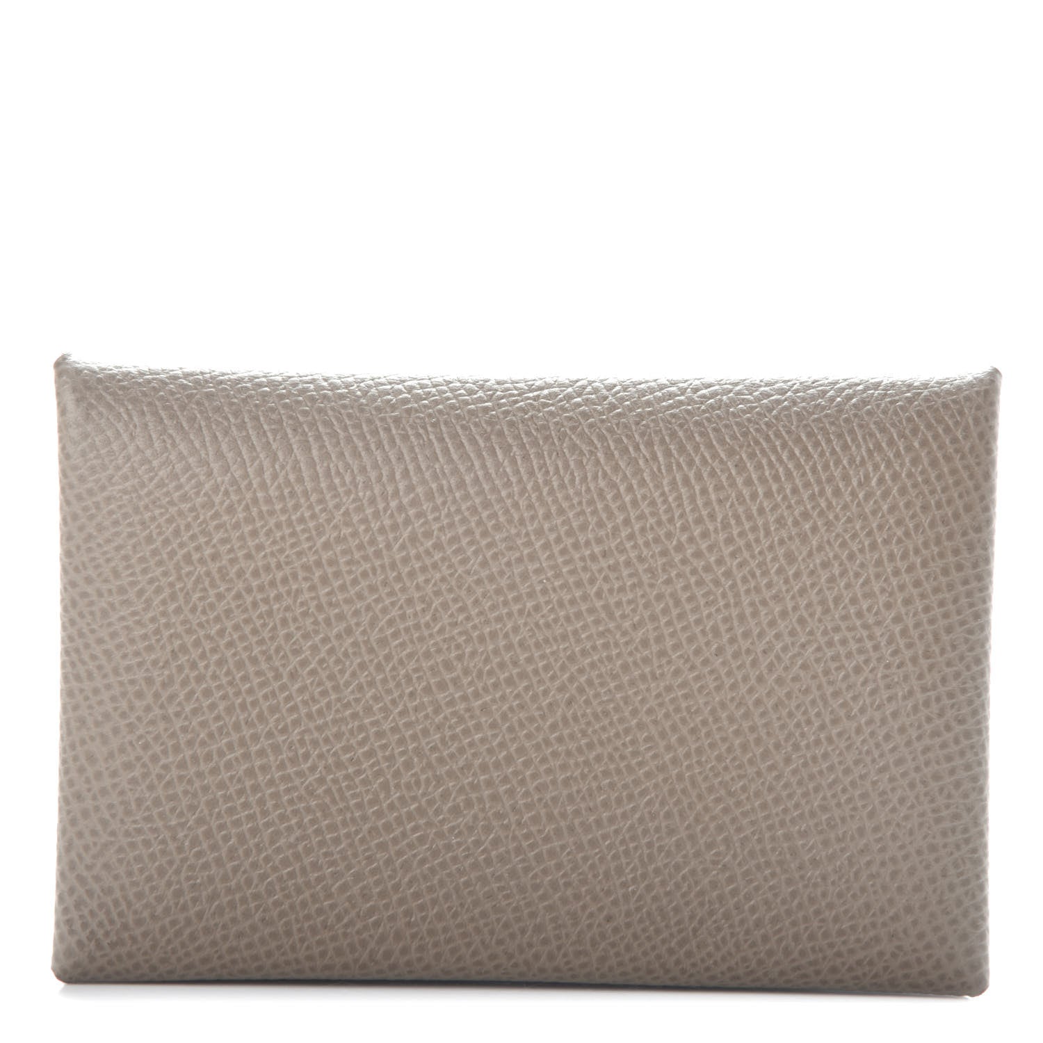 Hermes Epsom Calvi Card Case Etoupe 1 of 6