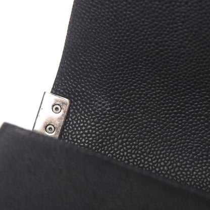 Chanel Caviar Quilted Medium Boy Flap Black 8 of 14
