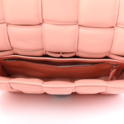 Bottega Veneta Nappa Maxi Intreccio Padded Cassette Crossbody Bag Peachy 5 of 9