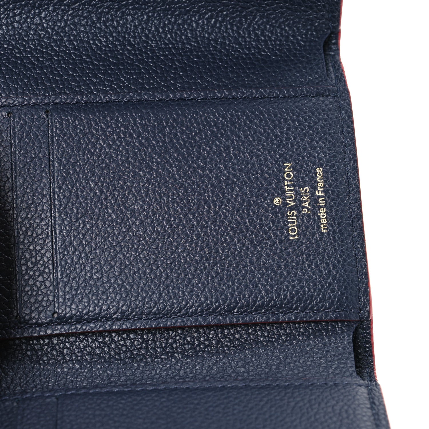 Louis Vuitton Empreinte Victorine Wallet Marine Rouge 5 of 10