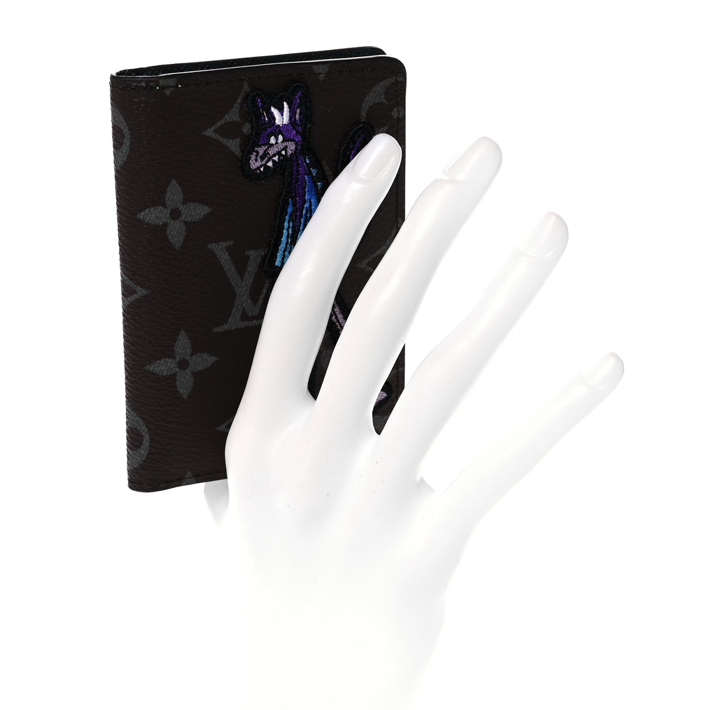 Monogram Embroidered Cartoon LV Friends Pocket Organizer