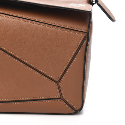 Loewe Calfskin Small Puzzle Bag Tan 9 of 9