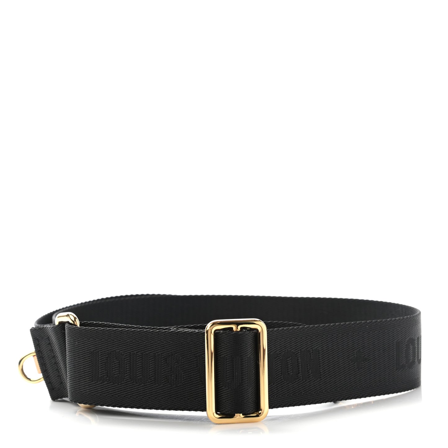 Nylon Multi Pochette Accessories Bandouliere Shoulder Strap Black