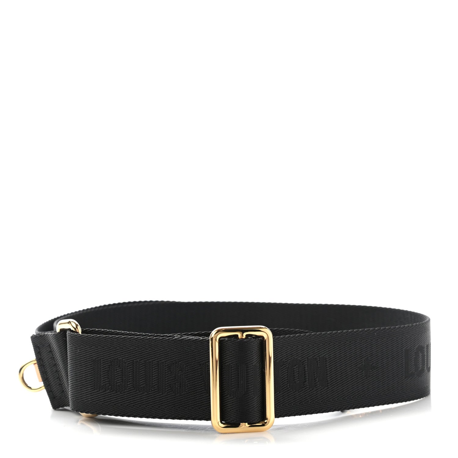 Louis Vuitton Nylon Multi Pochette Accessories Bandouliere Shoulder Strap Black 2 of 4