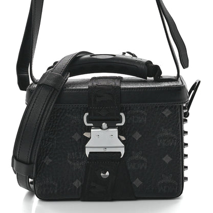 MCM Visetos Jemison Crossbody Black 7 of 10