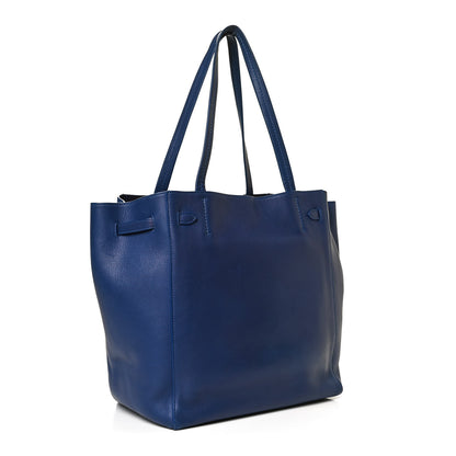 Celine Smooth Calfskin Medium Belt Cabas Phantom Royal Blue 3 of 11