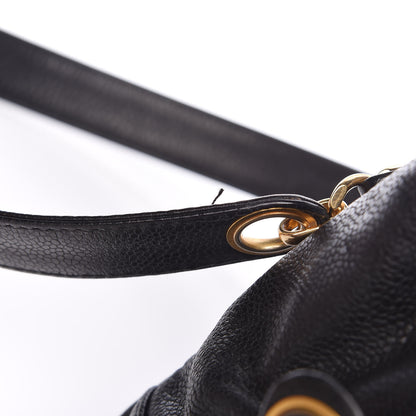 Chanel Caviar CC Shoulder Bag Black 13 of 14