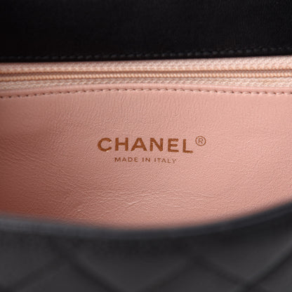 Chanel Caviar Quilted Small CC Filigree Flap Black 8 of 10