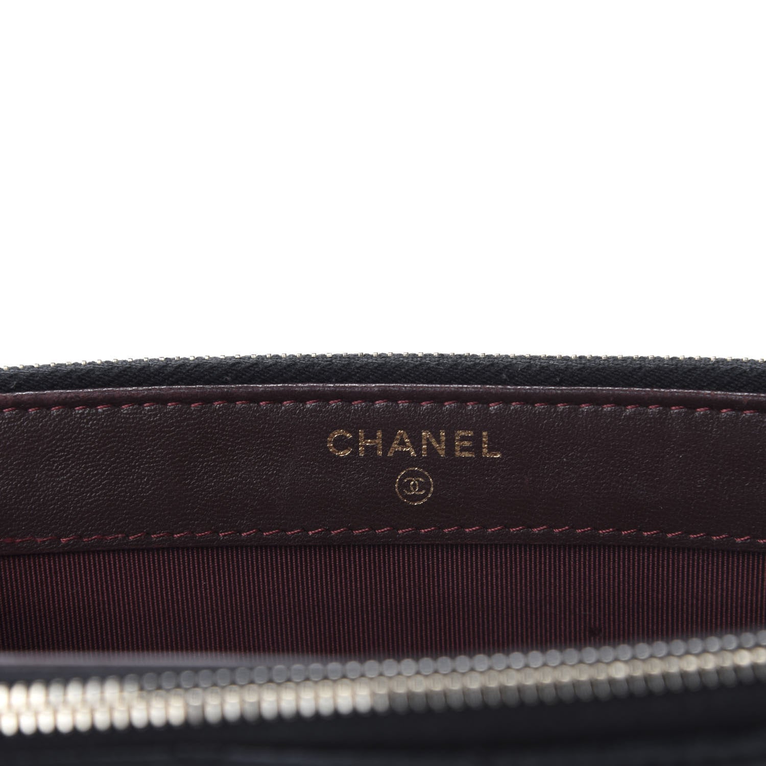 Chanel Lambskin Quilted Small Clutch With Chain Black 9 of 11