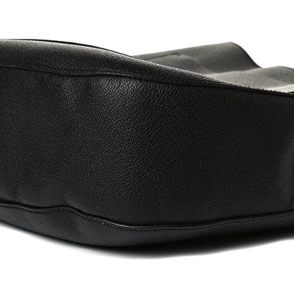 Burberry Grainy Calfskin Small Elmstone Hobo Black 5 of 13