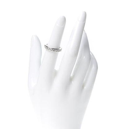 Tiffany Platinum Diamond 2.00ctw Eternity Wedding Band Ring 50 5.25 2 of 4