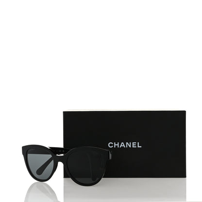 Chanel Acetate CC Butterfly Sunglasses 5414 Black Pink 7 of 7