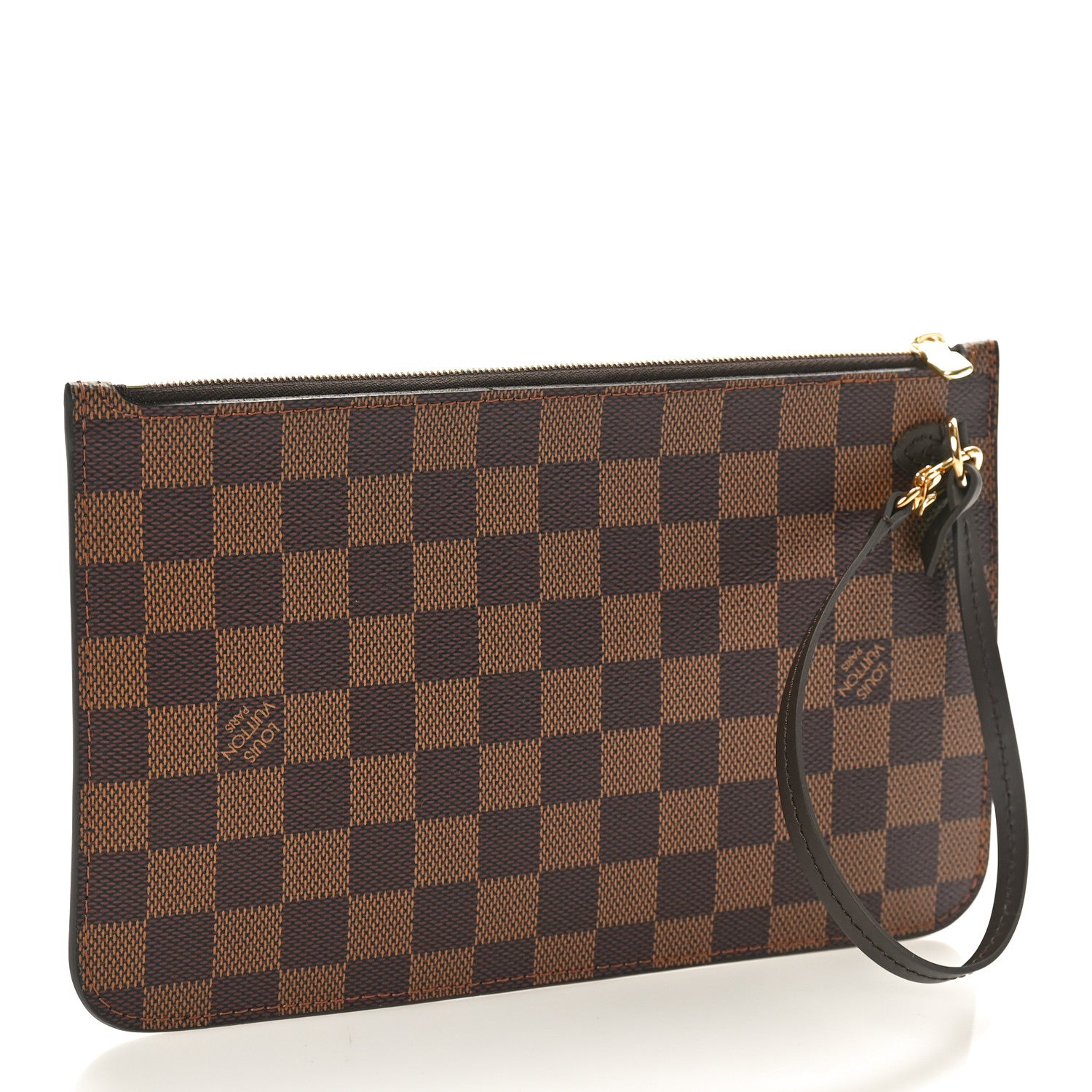 Louis Vuitton Damier Ebene Neverfull MM GM Pochette 3 of 7