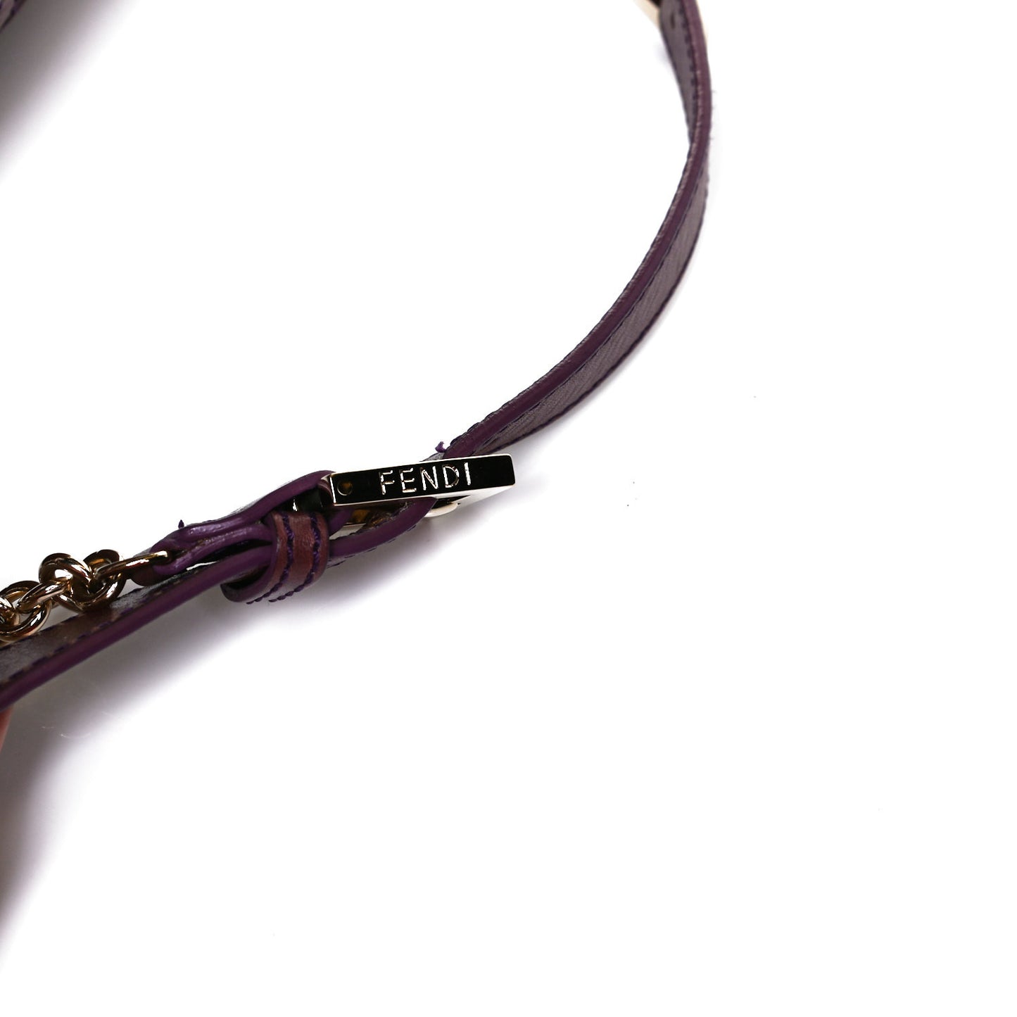 Vitello Acqua Maxi Baguette Shoulder Bag Malva