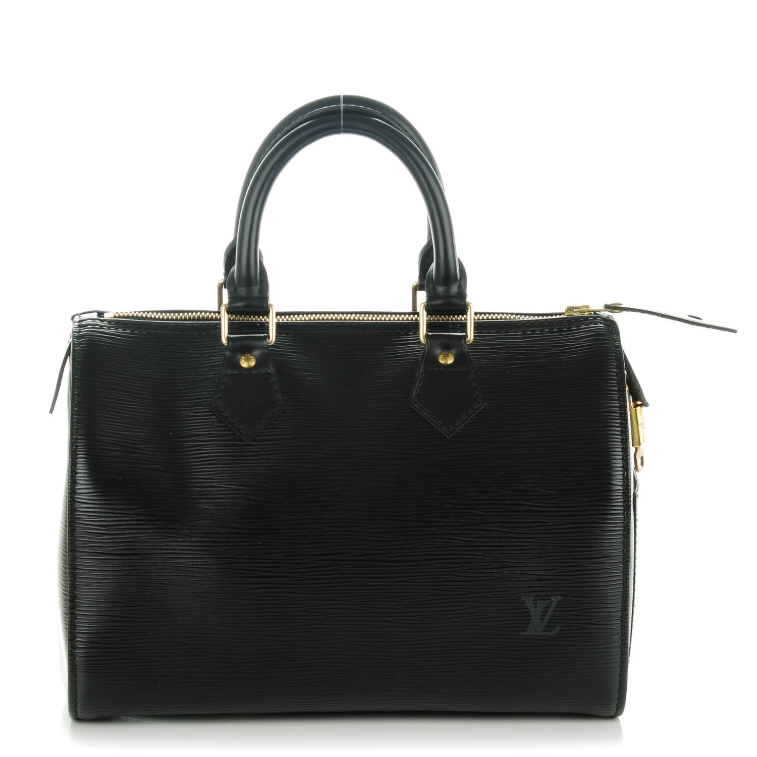 Louis Vuitton Epi Speedy 25 Black 1 of 7
