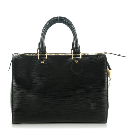 Louis Vuitton Epi Speedy 25 Black 1 of 7