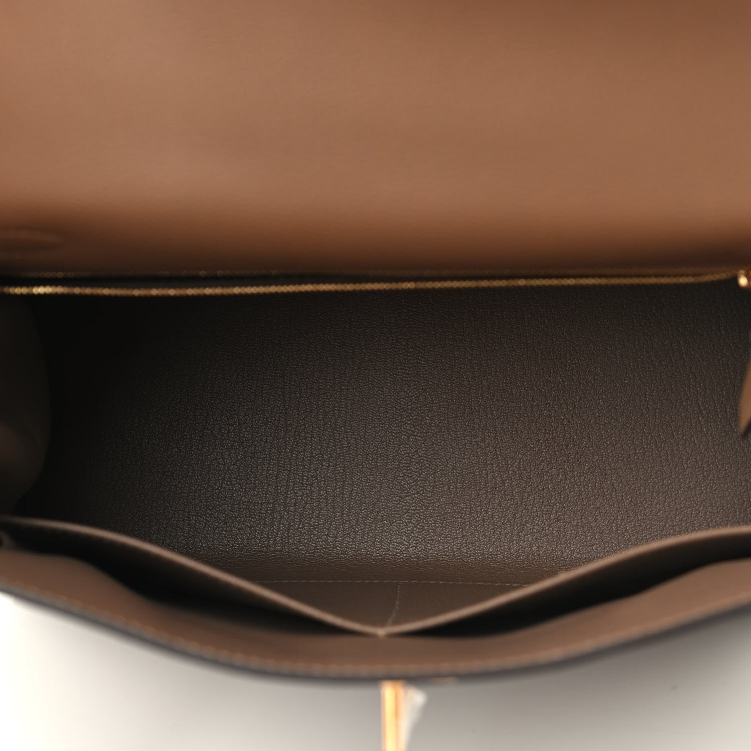 Hermes Evercolor Kelly Retourne 28 Beige De Weimar 5 of 11