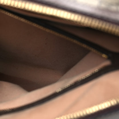Gucci GG Supreme Monogram Web Medium Ophidia Top Handle Dome Bag Brown 6 of 15