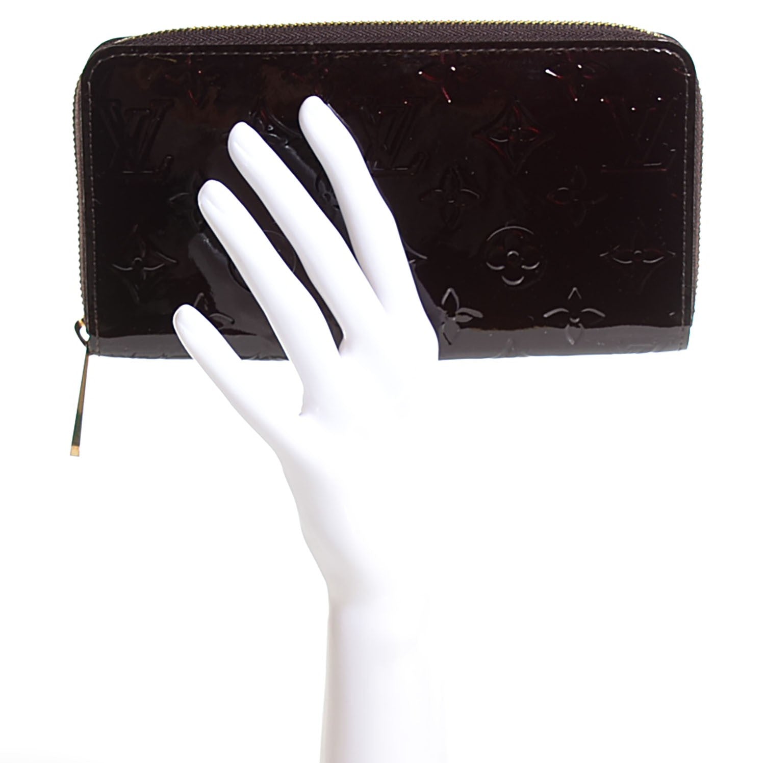 Louis Vuitton Vernis Zippy Wallet Amarante 2 of 8