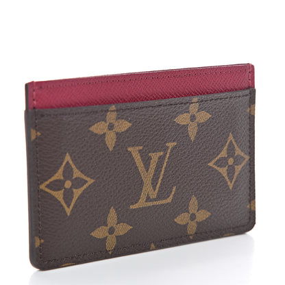 Louis Vuitton Monogram Card Holder Fuchsia 3 of 6
