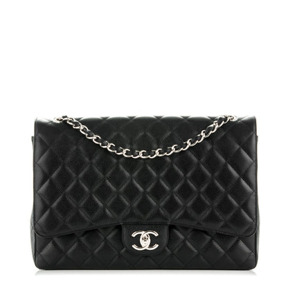 Chanel Caviar Quilted Maxi Double Flap Black 1 of 8