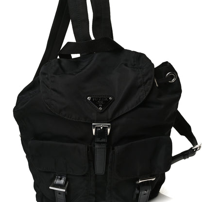Prada Tessuto Nylon Vela Small Backpack Black 8 of 16