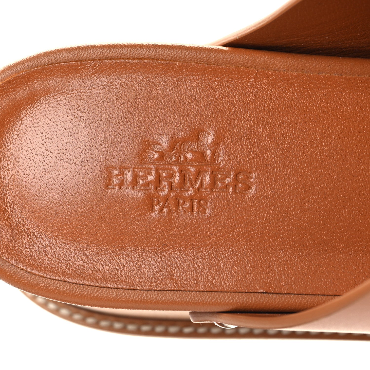 Hermes Calfskin Ellipse Mules 36 Marron Glaise 8 of 8