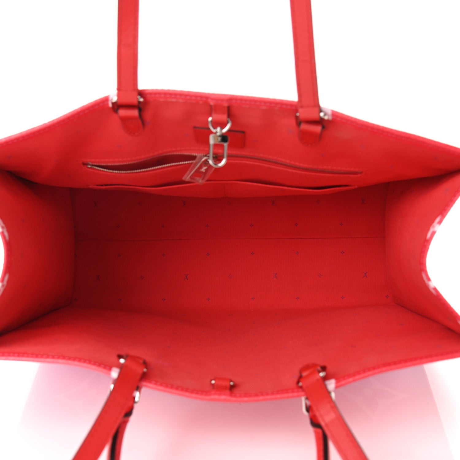 Louis Vuitton Monogram Escale Onthego GM Rouge 5 of 12