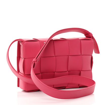 Bottega Veneta Lambskin Maxi Intrecciato Cassette Crossbody Bag Lollipop 2 of 6