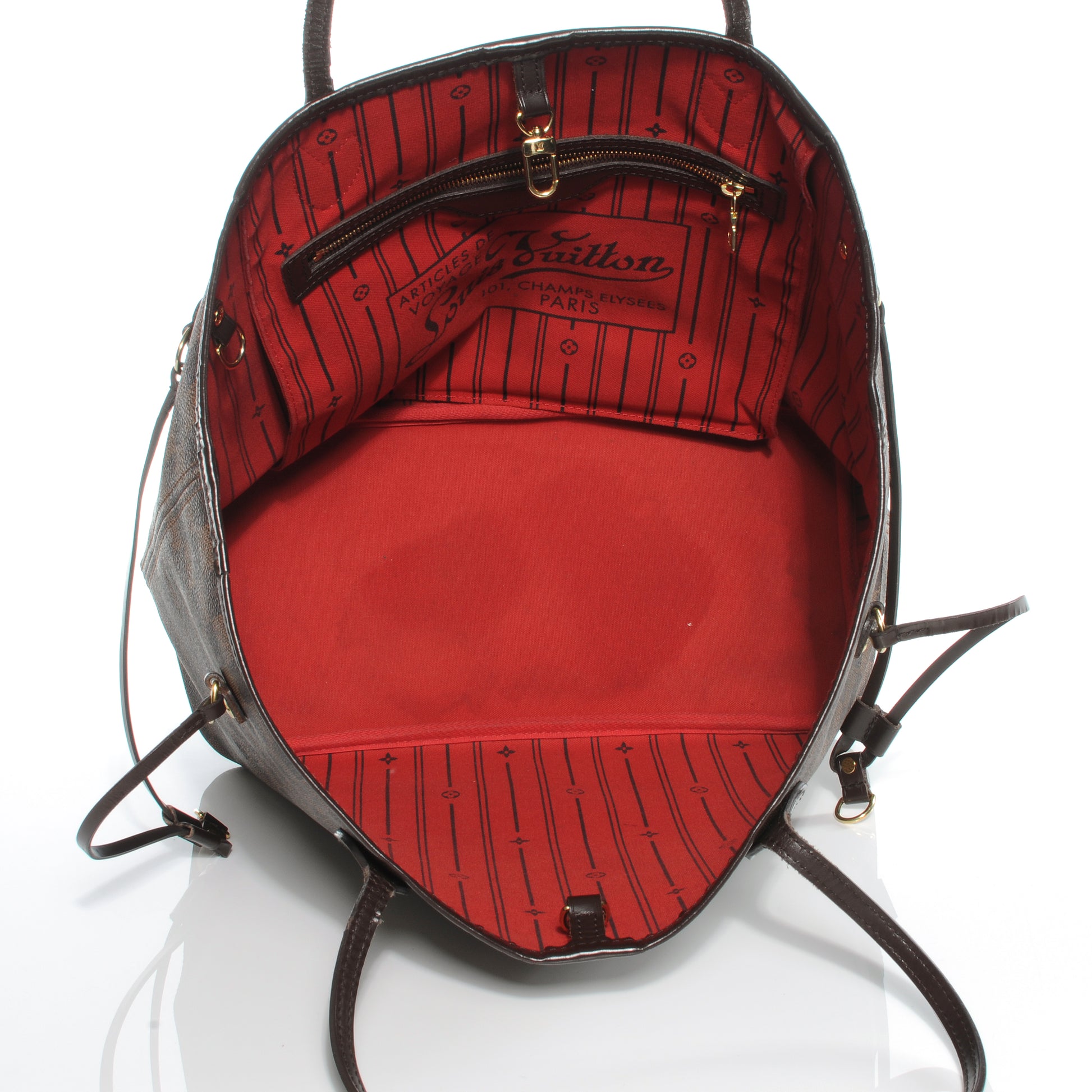 Louis Vuitton Damier Ebene Neverfull MM 7 of 7