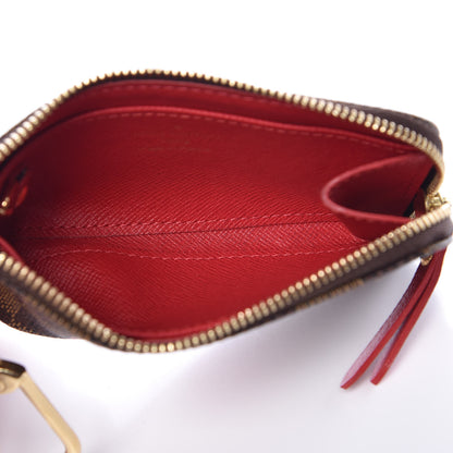 Louis Vuitton Damier Ebene Complice Trunks and Bags Key Pouch Red 5 of 7