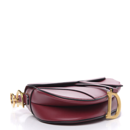 Christian Dior Calfskin Saddle Bag Scarlet 4 of 11