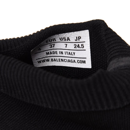 Balenciaga Neoprene Knit Womens Speed Sneakers 37 Black 8 of 9
