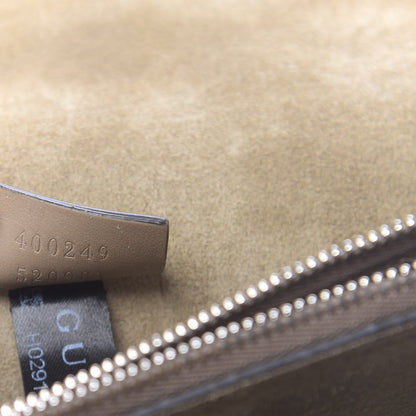 Gucci GG Supreme Monogram Small Dionysus Shoulder Bag Taupe 7 of 10