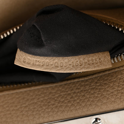 Fendi Cuoio Romano Selleria Bi-Color Medium Peekaboo Iconic Satchel Mou Deserto 8 of 11