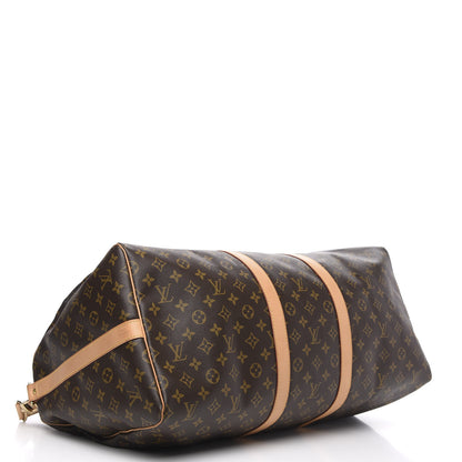 Louis Vuitton Monogram Keepall Bandouliere 55 3 of 10