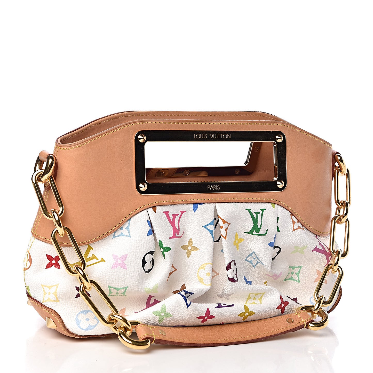 Monogram Multicolor Judy PM White