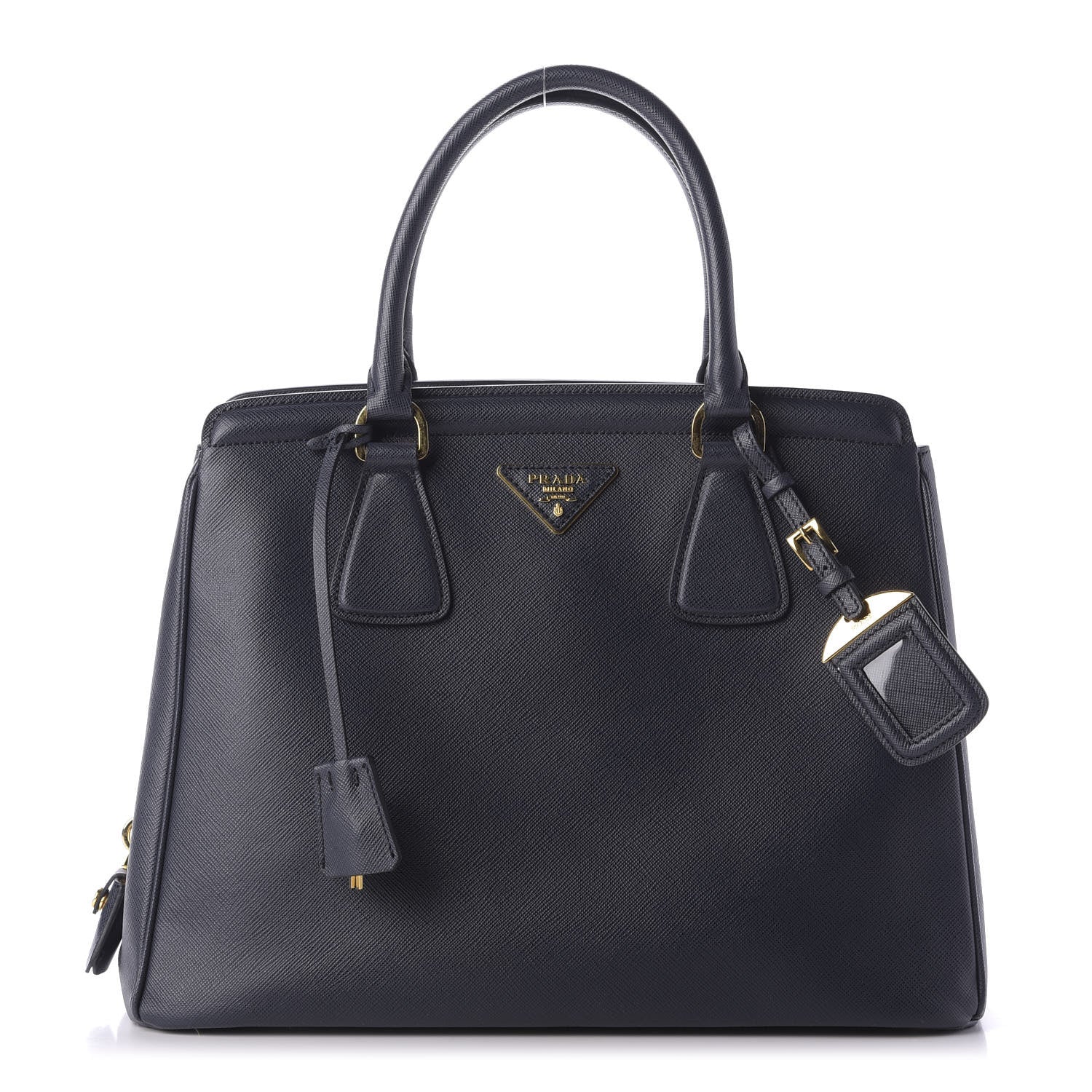 Prada Saffiano Lux Parabole Tote Baltico 1 of 12