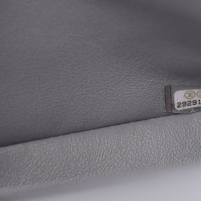 Chanel Caviar Quilted Small Double Flap Grey 7 of 11