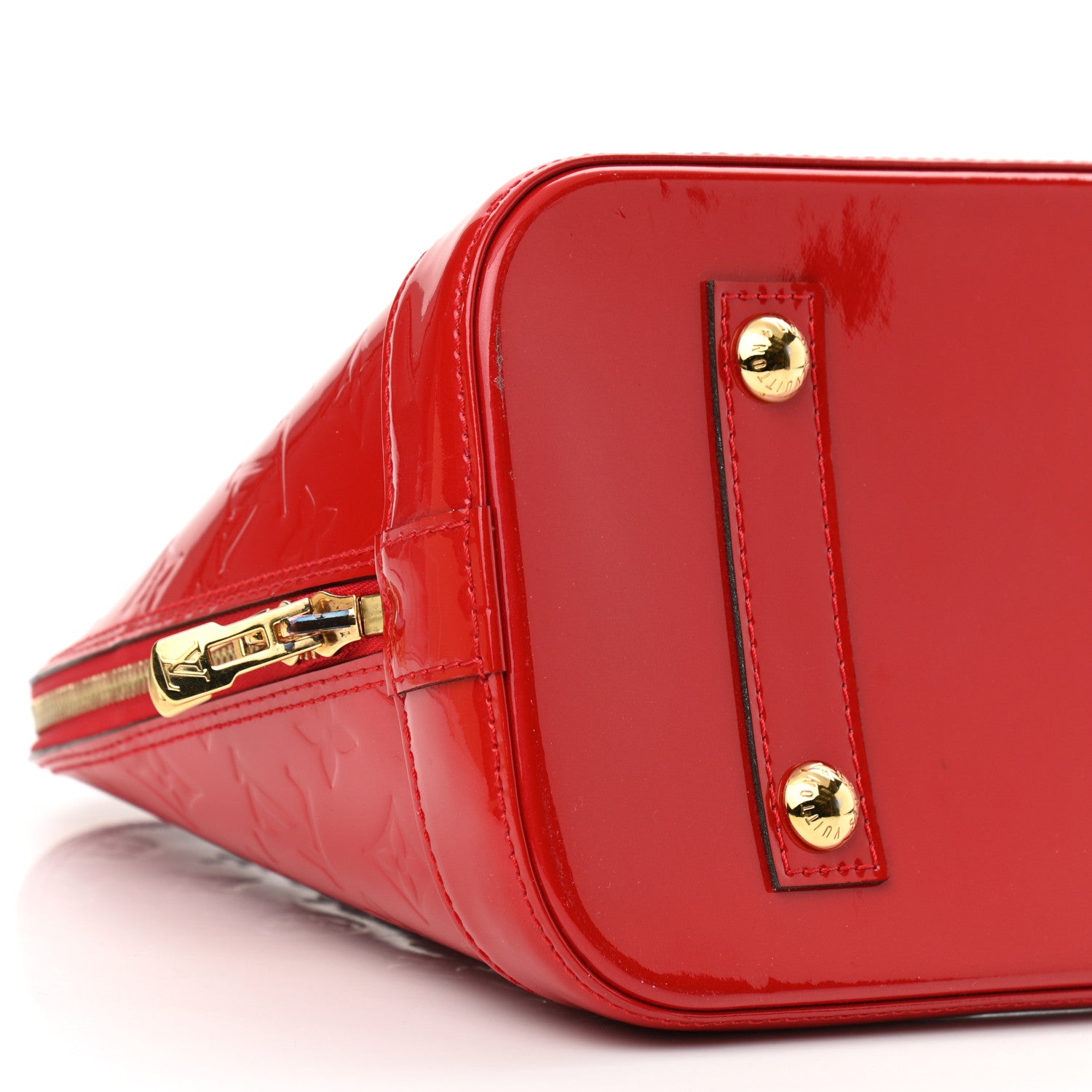 Louis Vuitton Vernis Alma PM Pomme D'Amour 9 of 10