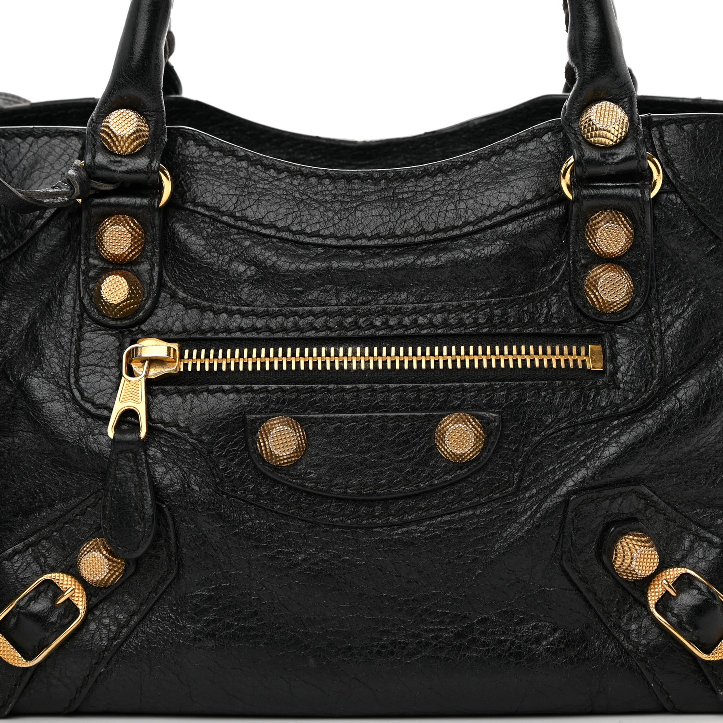 Agneau Giant 12 Gold Hardware Mini City Black