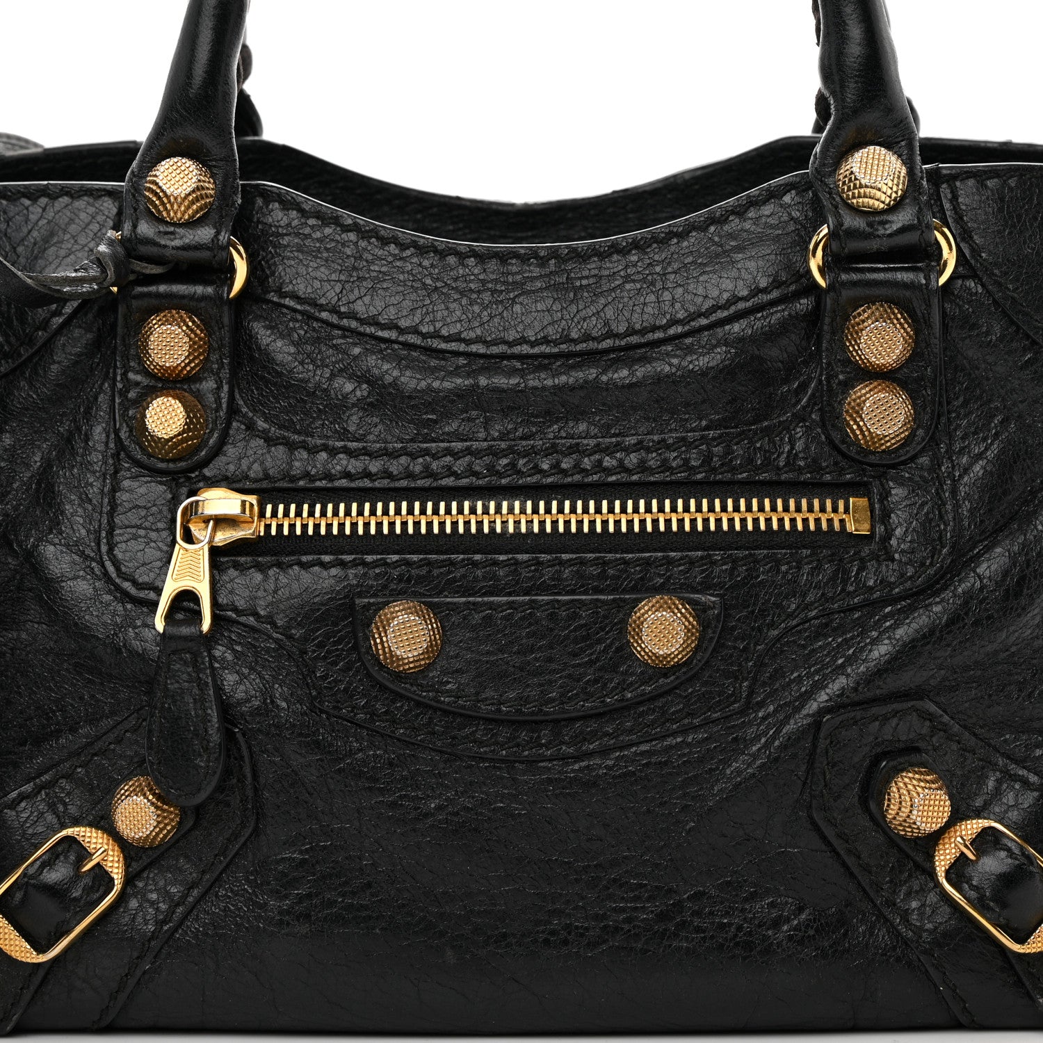 Balenciaga Agneau Giant 12 Gold Hardware Mini City Black 8 of 20