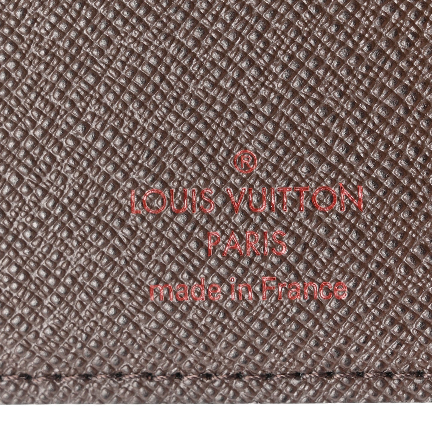 Damier Ebene Medium Ring Agenda Cover